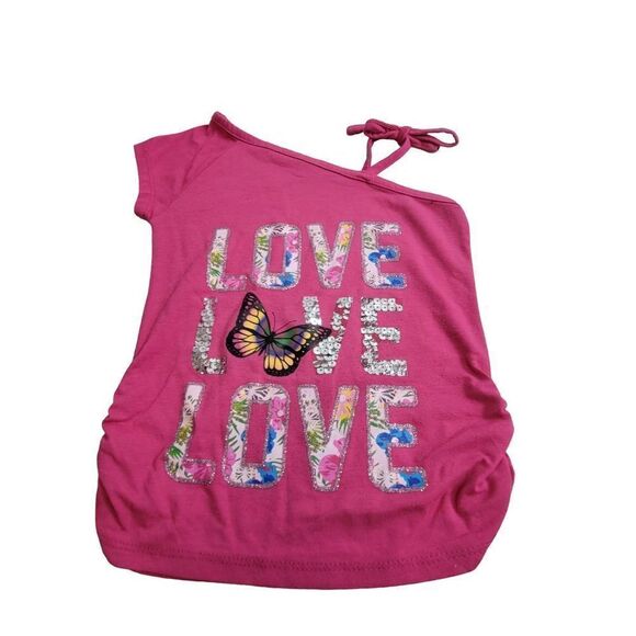 No Name Other - Love butterfly shirt 6X